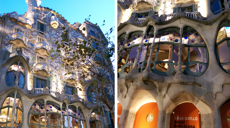 casa batllo gaudi barcelona spain ps